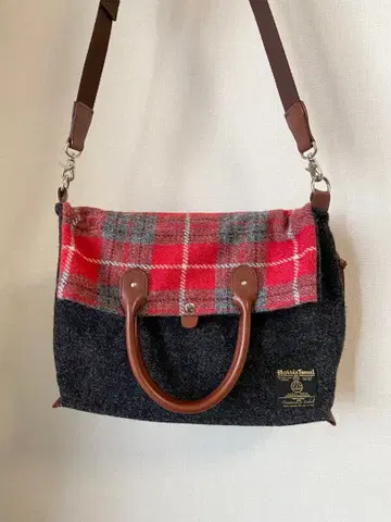 새상품급 ROOTOTE x 해리스 트위드 루트토트 트위드 토트백 2way