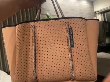 STATE OF ESCAPE 브라운 토트백