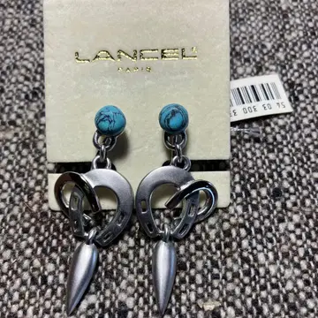 란셀 Lancel 귀찌 터콰이즈