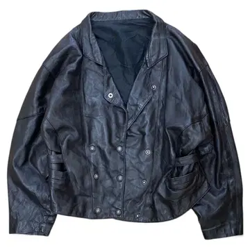 숏 기장 라이더 블루종 인조 가죽 자켓 숏 기장 여성용