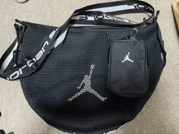 Jordan 메쉬 바디백 블랙