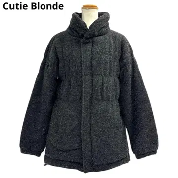 새상품급 구제 의류 Cutie Blonde 여성용 자켓 충전솜 M 그레이