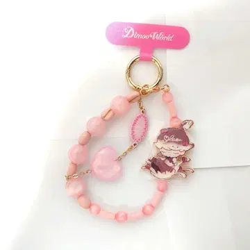 dimoo world 스트랩 ROSE LOVE LETTER 참