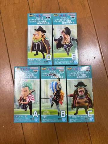 원피스 피규어 컬렉션 A-D