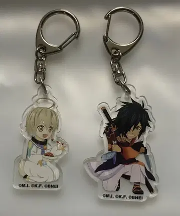 벨세리아 아크릴 키링 라이피&육 랑게츠