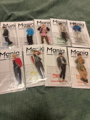 Snow Man LIVE TOUR 2021 아크릴 스탠드 9체 세트