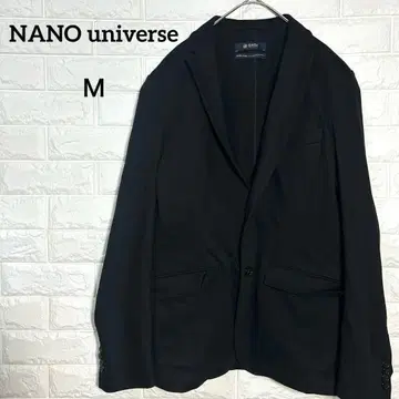 나노 유니버스 [ M ] 테일러드 자켓 코튼 BLK 블랙
