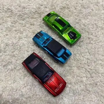50주년 Hot Wheels 미니카 세트 빨간색 파랑 그린