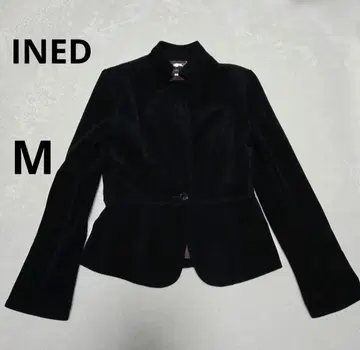 INED 이네드 테일러드 자켓 스웨이드 느낌 M 사이즈