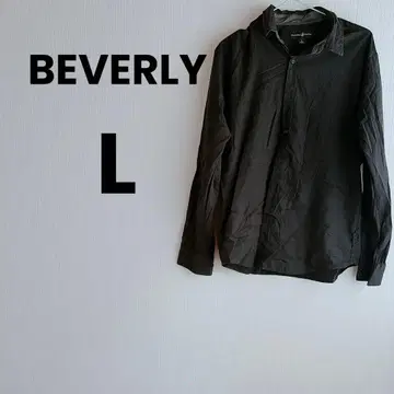 BEVERLY HILLS POLO CLUB 긴팔 셔츠 L 블랙