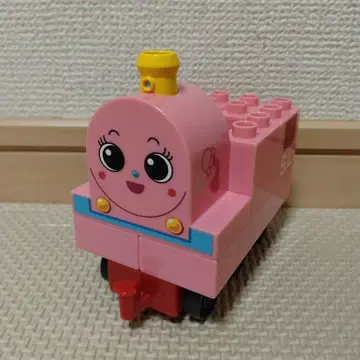 호빵맨 블록 라보 뽀뽀짱 SL 탈것 블록 라보