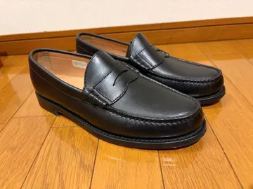 REGAL 블랙 가죽 로퍼