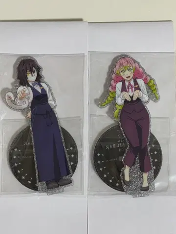 귀멸의 칼날 모크텔바 아크릴 스탠드 이구로 오바나이 칸로지 미츠리