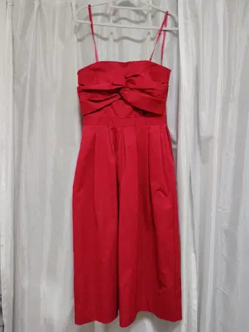 LAGUNAMOON 빨간색 리본 포함 드레스