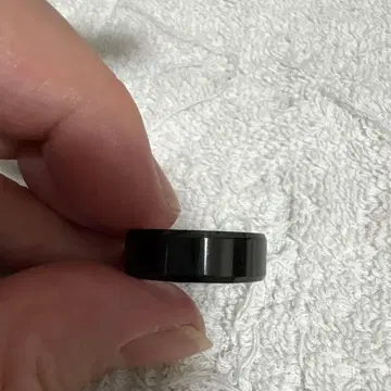 심플한 블랙 반지 10호