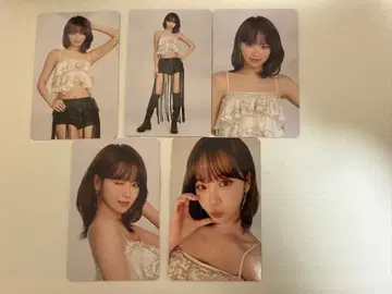 르세라핌 채원 트레카 세트