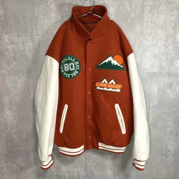 빅 사이즈 ZARA 바시티 자켓(XL) 대비 자켓 와펜