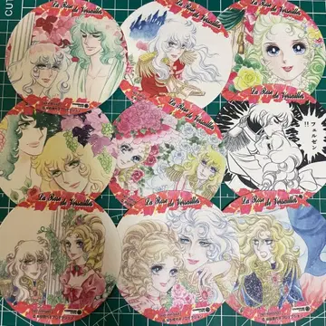 베르사이유의 장미 캐릭터리움 카페 혜택 코스터 9장