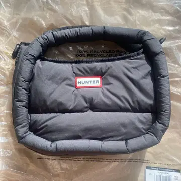 HUNTER 2way 핸드 숄더백 블랙