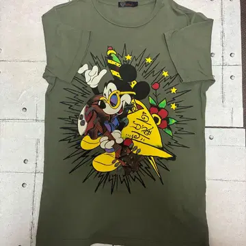 Ed Hardy 미키마우스 T셔츠 D24