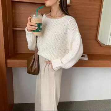 가을 복슬복슬 니트 새상품