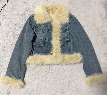 WaKsnap 와쿠스냅 데님 자켓 블루종 미니 스커트 셋업