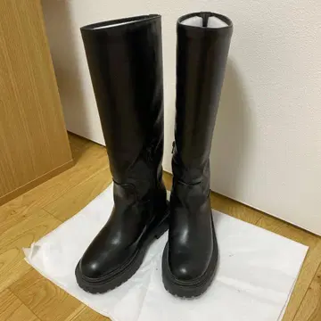 GU 롱 부츠 블랙