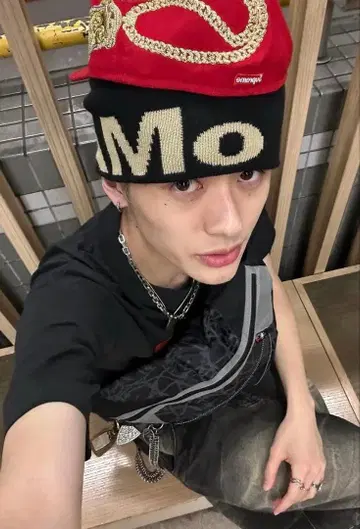 OMA 비니 오렌지 (켄타우로스 켄타군 등도 착용)