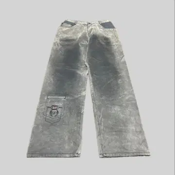 PHAT FARM Suede Baggy Pants Y2K Street