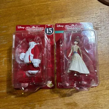 Disney 크리스마스 피규어 2체 세트