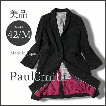 폴스미스 체스터 롱 코트 42 (M) 차콜 그레이 여성용