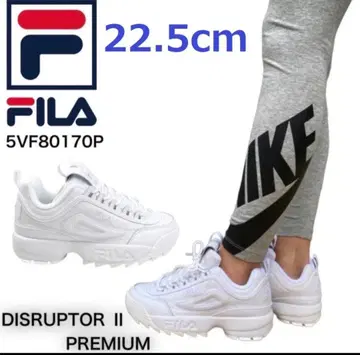 휠라 스니커즈 5VF80170P 여성용 통굽 화이트 JP22.5