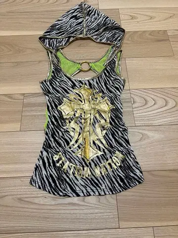 d.i.a 다이아 상의 제브라 y2k 헤이세이 갸루 레어 정품 GAL