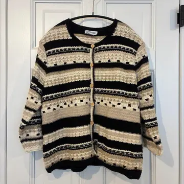 NORTHERN REFLECTIONS 코튼 가디건 L