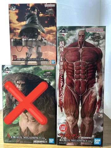 진격의 거인 제일복권 B상 라스트원 초 대형 거인 MEGA IMPACT