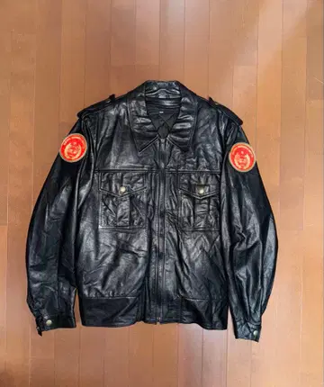 가죽 자켓 아메카지 더블 포켓 퀼팅 쇼트 기장