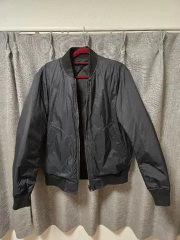 나노 유니버스 니시카와 다운 MA-1 다운 자켓 리버서블