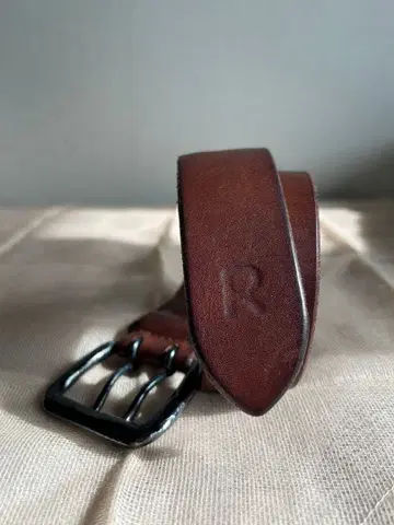 45rpm 벨트 브라운 천연 가죽 size는 치수를 확인해주세요!