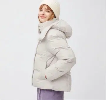 GU 히트 패디드 블루종 새상품급