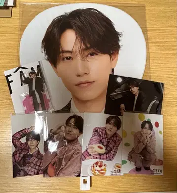 하시모토 마사오 부채 아크릴 스탠드