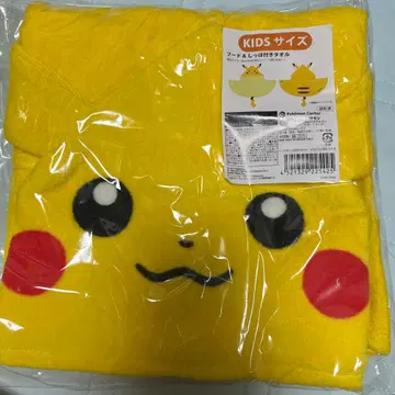 포켓몬 센터 후드&꼬리 달린 타월