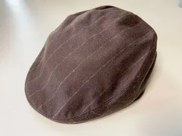 네펜데스 런던 별주 영국제 초크 스트라이프 헌팅 모자 울