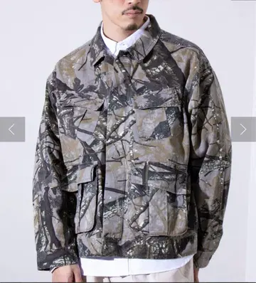 미사용 새상품 GLOSTER 바이오 워시 퍼티그 자켓 밀리터리