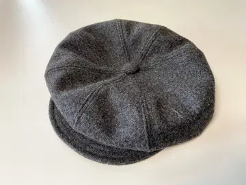 새상품급 USA제 NEW YORK HAT 헌팅 캡 멜톤 울 L