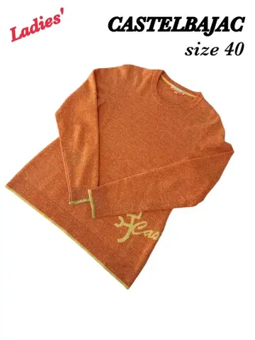 CASTELBAJAC 까스텔바작 니트 스웨터 캐시미어 100