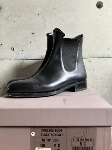 J.M.WESTON 705 사이드 고어 부츠 5C