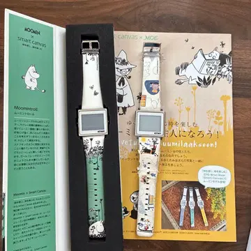 EPSON 스마트캔버스 손목시계 무민