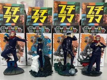 주술회전 푸치라마 피규어 탁상 영역 전개 제1호 4종 컴플리트