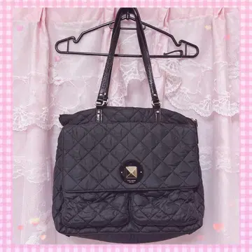kate spade 퀼팅 토트백 블랙
