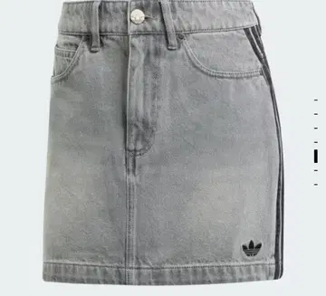 adidas 그레이 미니 스커트 S 사이즈